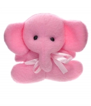 Изображение товара Мягкая игрушка для букетов Мини Слоник розовый 10см